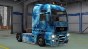 Скин Iced для MAN TGX para Euro Truck Simulator 2 miniatura 1