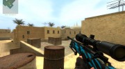BLUE THUNDER (AWP)v2 para Counter-Strike Source miniatura 3