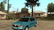 Dacia Logan Telekom para GTA San Andreas miniatura 1