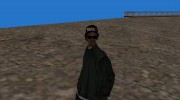 Райдер в кепке с надписью Mafia 2 для GTA San Andreas миниатюра 3