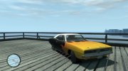 Dodge Charger RT 1969 для GTA 4 миниатюра 4