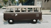 Volkswagen T1 Bus 1967 para GTA 4 miniatura 2