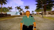 Israeli Police Officer для GTA San Andreas миниатюра 3