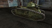 шкурка для PzKpfw B2 740(f) №4 for World Of Tanks miniature 5