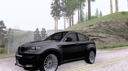 BMW X6 Hamann para GTA San Andreas miniatura 1
