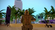 Униформа снайпера РФ из WarFace для GTA San Andreas миниатюра 3