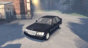 Mercedes-Benz S600 W140 for Spintires 2014 miniature 1
