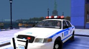 NYPD-ESU K9 2010 Ford Crown Victoria Police Interceptor for GTA 4 miniature 1