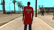 Футболка Pastent TV для GTA San Andreas миниатюра 3