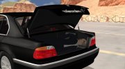 1996 BMW 730i E38 Transporter Movie para GTA San Andreas miniatura 9