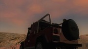 Jeep Wrangler 86 4.0 Fury v.3.0 для GTA San Andreas миниатюра 2