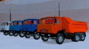 КАМАЗ 55111 for GTA San Andreas miniature 5