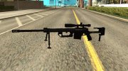 Black M200 Intervention para GTA San Andreas miniatura 1