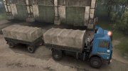 МАЗ 5434 SV «Лесовоз» v1.2 para Spintires 2014 miniatura 13