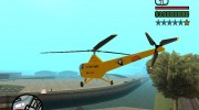 Sikorsky S-51 для GTA San Andreas миниатюра 6