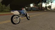 Yamaha YZ250F for GTA San Andreas miniature 3