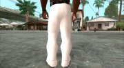 Белые модные джинсы para GTA San Andreas miniatura 2