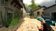 Light Blue Desert Eagle with red handle для Counter-Strike Source миниатюра 3