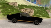 Shelby Mustang GT500 для GTA San Andreas миниатюра 5