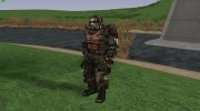 Командир группировки Тёмные сталкеры в облегченном экзоскелете из S.T.A.L.K.E.R v.1 для GTA San Andreas миниатюра 3