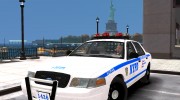 NYPD-ESU K9 2010 Ford Crown Victoria Police Interceptor for GTA 4 miniature 8
