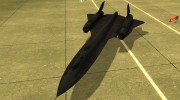 SR-71 Blackbird para GTA San Andreas miniatura 1