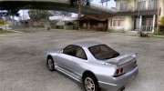 Nissan Skyline R33 GT-R V-Spec для GTA San Andreas миниатюра 3