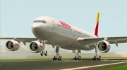 Airbus A340-642 Iberia Airlines for GTA San Andreas miniature 1