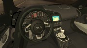 Audi R8 5.2 FSI Quattro para GTA San Andreas miniatura 6
