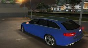 Audi RS4 Avant for GTA Vice City miniature 4