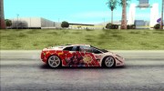 Lamborghini Murcielago - Yamato Itasha para GTA San Andreas miniatura 5