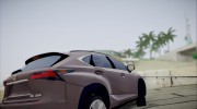 Lexus NX 200t v5 для GTA San Andreas миниатюра 3