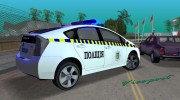 Toyota Prius Полиция Украины para GTA Vice City miniatura 2