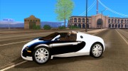 Bugatti Veyron Grand Sport Classic Final for GTA San Andreas miniature 2