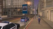Знак трамвайной остановки для GTA San Andreas миниатюра 1