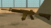 Warface M4A1 Basic para GTA San Andreas miniatura 1