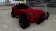 Dodge Viper GTS Off Road para GTA San Andreas miniatura 2