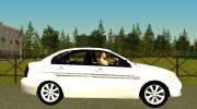 Hyundai Accent 2007 для GTA San Andreas миниатюра 5