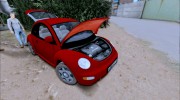 VW Beetle (A4) 1.6 Turbo 1997 для GTA San Andreas миниатюра 8