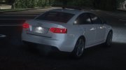 Audi RS6 Sedan 2008 for GTA 5 miniature 5