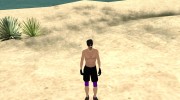 Пляжный человек для GTA San Andreas миниатюра 5