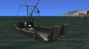 Fireflys Fishing Boat для GTA San Andreas миниатюра 3