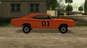 Dodge Charger General Lee for GTA San Andreas miniature 3