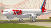Airbus A330-200 TAM Airlines (PT-MVQ) для GTA San Andreas миниатюра 7