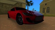 Maserati GranTurismo MC Stradale для GTA Vice City миниатюра 1