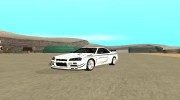 Nissan Skyline Mines (R34) 2002 para GTA San Andreas miniatura 1