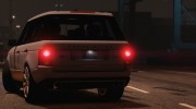 Range Rover Supercharged для GTA 5 миниатюра 4