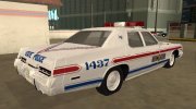 Dodge Monaco 1974 Illinois State Police для GTA San Andreas миниатюра 3