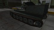 Французкий синеватый скин для 105 leFH18B2 para World Of Tanks miniatura 3