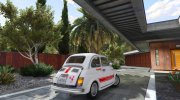 Fiat Abarth 595 SS (Tuning, Livery) for GTA 5 miniature 3